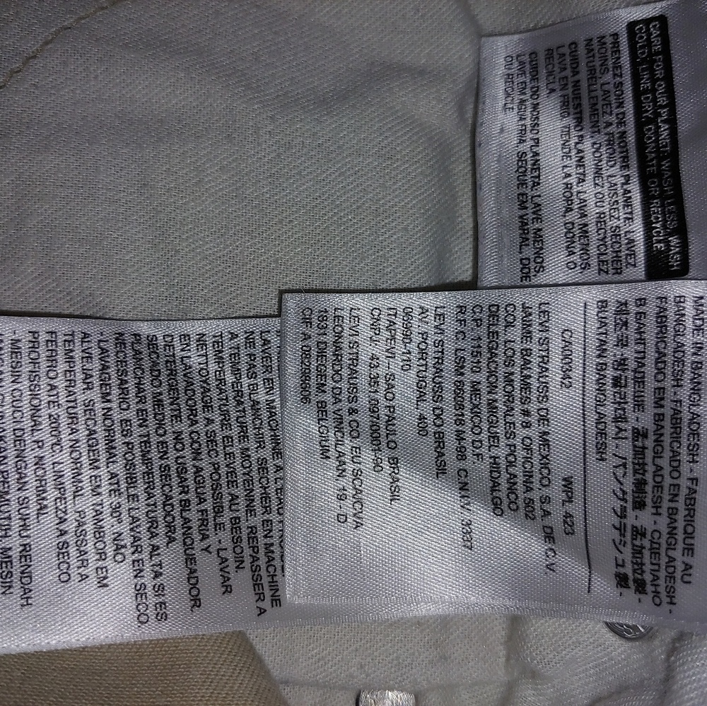 Levi's 514 straight jeans - khaki - Picture 4 of 4